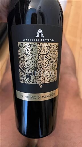 Apulia Primitivo di Manduria Masseria Pietrosa 2020