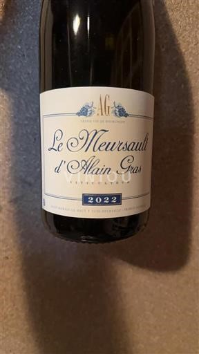 Borgogna Meursault Alain Gras 2022