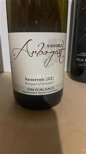 Alsace Grand Cru Vignoble Arbogast Bouquet d%27Automne 2021