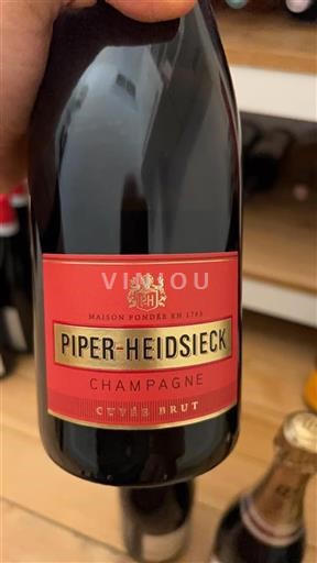 Champaña Champán Piper-Heidsieck Brut Sin añada