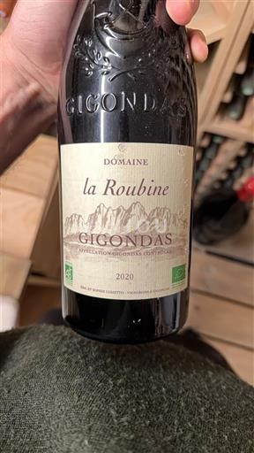 Thung lũng Rhône Gigondas Domaine La Roubine 2020