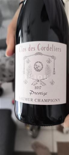 Valle del Loira Saumur-Champigny Clos des Cordeliers Prestige 2017