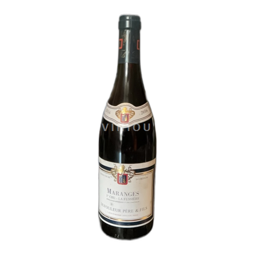 Vin Rouge sec La Fussière Dufouleur Père & Fils 2016 France Bourgogne Maranges AOC Premier Cru