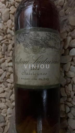 Vin Rouge liquoreux Château Suduiraut 1972 France Bordeaux Sauternes AOC Premier Cru