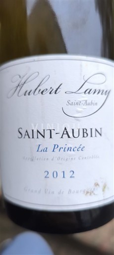 Burgundsko Saint-Aubin Hubert Lamy La Princée 2012