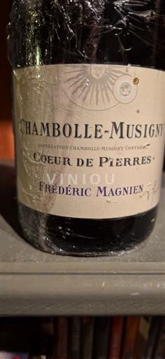 Vin Rouge sec Coeur de Pierres Frederic Magnien 2008 France Bourgogne Chambolle-Musigny AOC