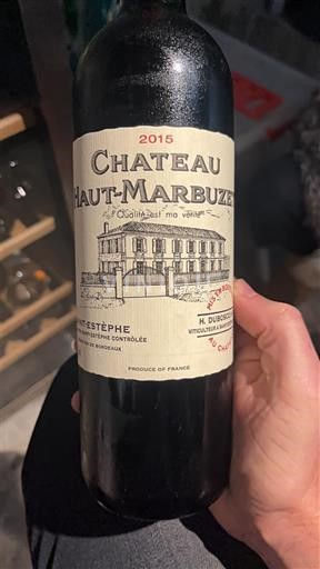 Bordeaux Saint-Estèphe Grand Cru Château Haut-Marbuzet 2015
