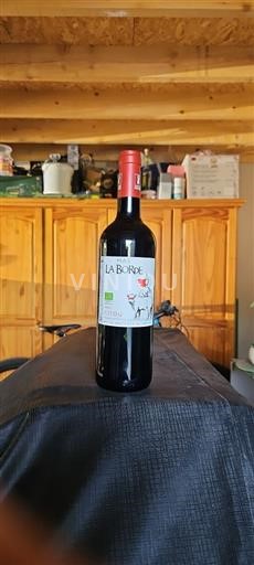 Vin Rouge sec Mas La Borde 2023 France Languedoc Fitou AOC bio