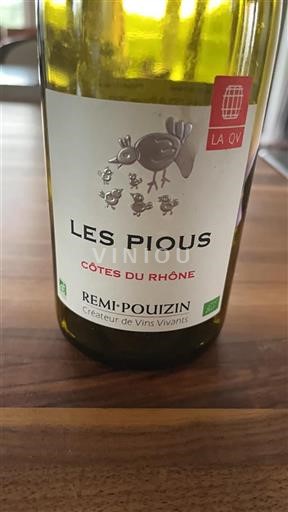 Rhône Valley Côtes-du-Rhône Rémi Pouizin Les Pious 2023