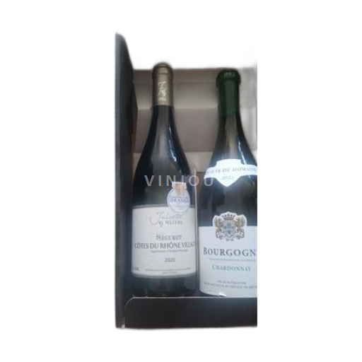 Vin Rouge sec Juliette Meffre 2020 France Vallée du Rhône Côtes-du-rhône-villages AOC