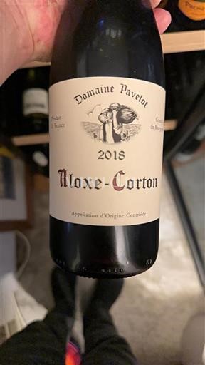 Burgundsko Aloxe-Corton Pavelot 2018