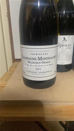 Bourgondië Chassagne-Montrachet Premier Cru Vincent Girardin Blanchot-Dessus 2011
