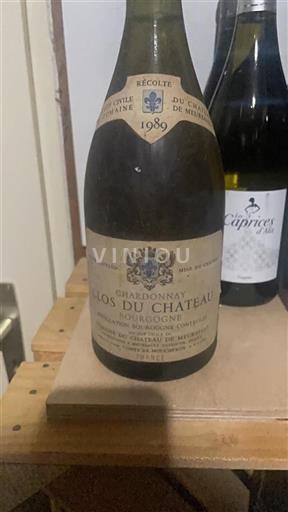 Borgoña Château Clos du de Meursault 1989