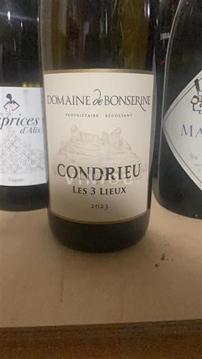 Rhône Valley Condrieu Domaine Bonserine Les 3 Lieux 2023