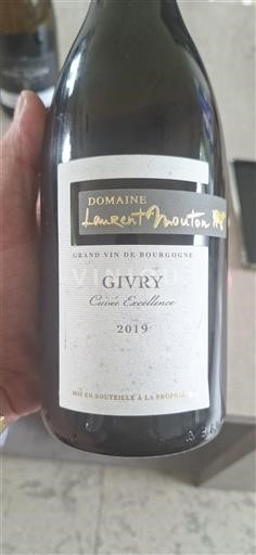 Borgonha Givry Domaine Laurent Mouton Excellence 2019
