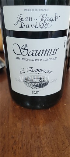 Thung lũng sông Loire Saumur Jean Paul David L'Empereur 2023