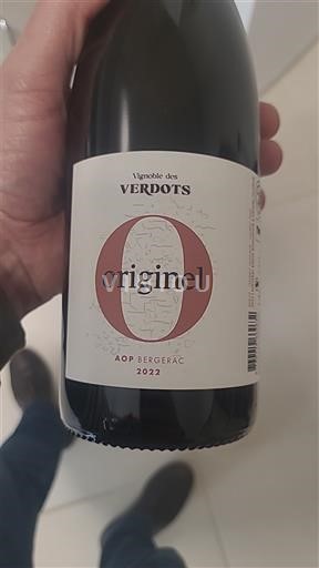 Sydväst Bergerac Vignoble des Verdots Originel 2022