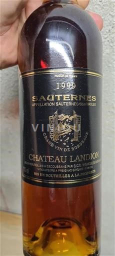 Bordeaux Sauternes Château Landion 1999