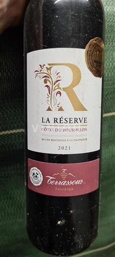 Roussillon Côtes-du-roussillon Terrassous La Réserve 2021