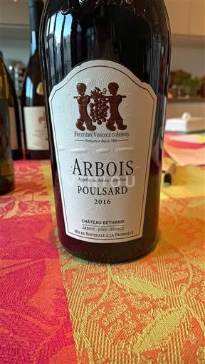 Jura Arbois Château Béthanie Poulsard 2016