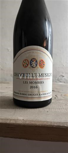 Burgund Chambolle-Musigny Domaine Robert Sirugue Les Mombies 2016
