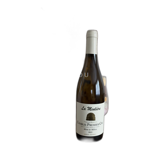 Vin Blanc sec Mont de Milieu La Meulière 2023 France Bourgogne Chablis premier cru AOC Premier Cru