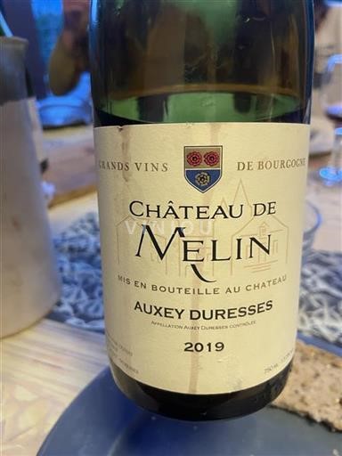 Burgund Auxey-Duresses Château Melin 2019