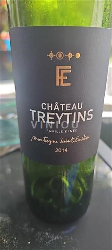Bordeaux Montagne Saint-Émilion Château Treytins 2014