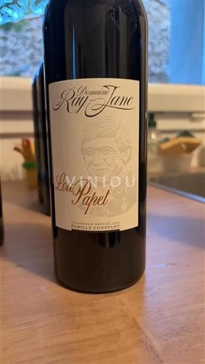 Vin Rouge sec Lou Papet Domaine Ray-Jane 2021 France Provence Bandol AOC bio