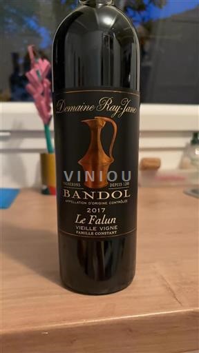 Provence Bandol Domaine Ray-Jane Le Falun 2017
