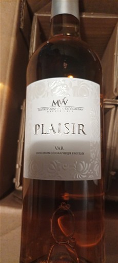Provence, hạ lưu Rhône, Corse Var Maîtres Vignerons de Vidauban Plaisir Không niên vụ