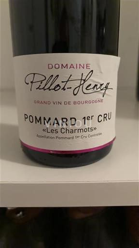 Bourgogne Ospecificerad Premier Cru Domaine Pillot-Henry Les Charmots 2018