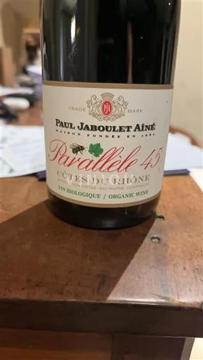 Rhônedalen Côtes du Rhône Paul Jaboulet Aîné Parallèle 45 Icke årgångsbetecknad