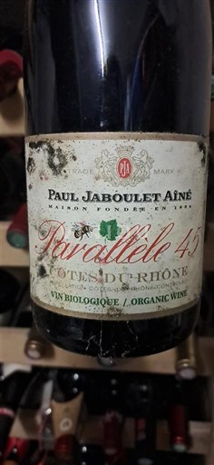 Rhônedalen Côtes du Rhône Paul Jaboulet Aîné Parallèle 45 Icke årgångsbetecknad