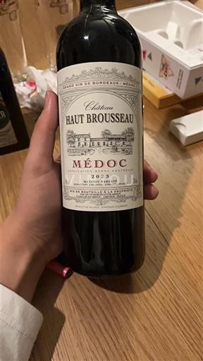 Burdeos Médoc Château Haut Brousseau 2023