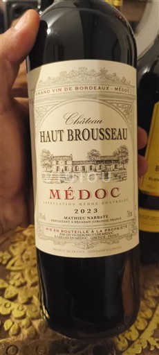 Bordeaux Médoc Château Haut Brousseau 2023