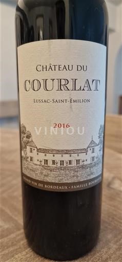 Burdeos Lussac-Saint-Émilion Château du Courlat 2016