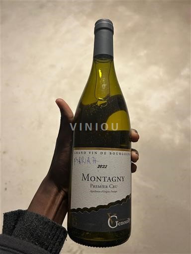 Burgundi Montagny Premier Cru Vignerons de Genouilly 2022