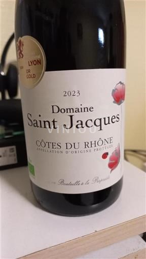 Rona dolina Côtes-du-Rhône Domaine Saint Jacques 2023