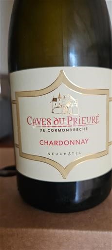 Neuchâtel Neuchâtel AOC Caves du Prieuré de Cormondrèche Chardonnay 2024