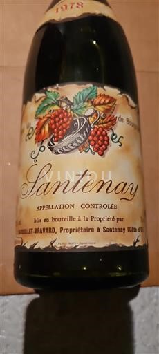 Borgoña Santenay Bardollet-Bravard 1978