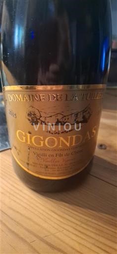 Údolí Rhôny Gigondas Domaine La Tuilière 2015