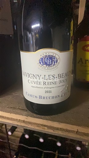 Burgundi Savigny-lès-Beaune Domaine Camus-Bruchon Reine Joly 2021