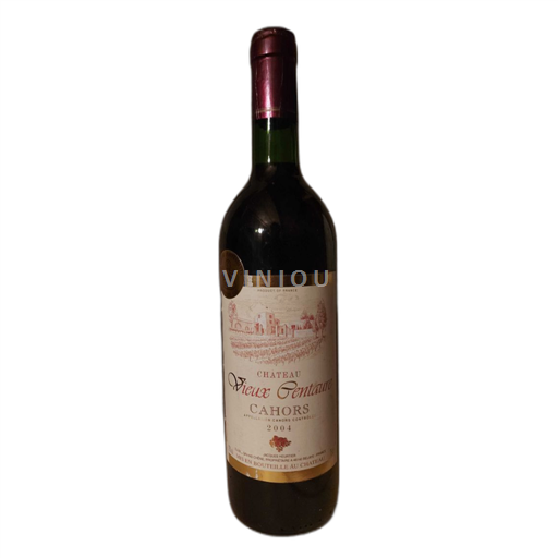 Sydväst Cahors Château Vieux Centaurées 2004