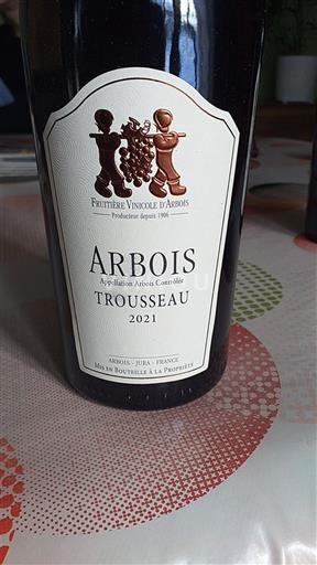 Jura Arbois Fruitière Vinicole Arbois Trousseau 2021