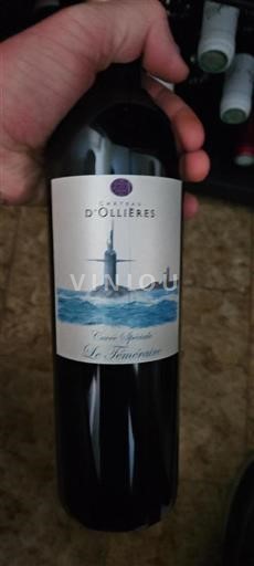 Provence Ospecificerad Château Ollières Le Téméraire Icke årgångsbetecknad