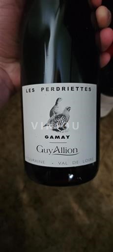 Valle della Loira Touraine Guy Allion Les Perdriettes Senza annata