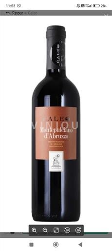 Abruzzo Montepulciano d'Abruzzo Caleo 2023