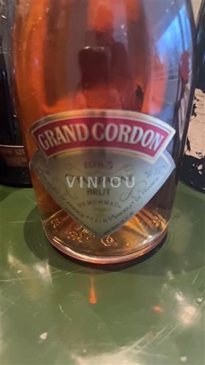 Champagne Mumm Grand Cordon Icke årgångsbetecknad