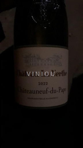 Valle del Ródano Châteauneuf-du-Pape. Château La Nerthe 2022